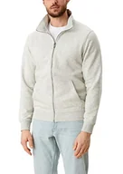 Kurtki męskie - s.Oliver Męska kurtka z długim rękawem, krój regularny, biała, L - miniaturka - grafika 1