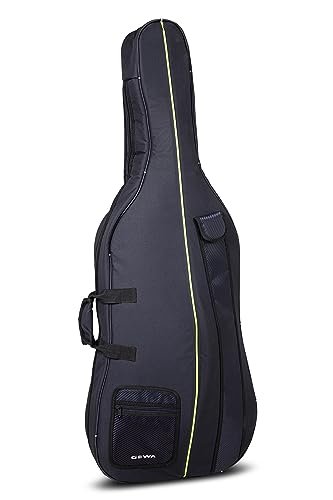 GEWA Cello Gig Bag Aspirante 1/8, wyściółka piankowa 10 mm, pasek do plecaka, torba na notatki, torba łukowa