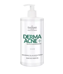 Farmona Professional Derma Acne+ Gruszkowy żel do mycia twarzy 500ml 0000012773 - Żele do mycia twarzy - miniaturka - grafika 1