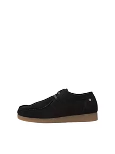 JACK & JONES Męskie buty sznurowane Jfwoz Suede, granatowy blezer, 43 EU - Półbuty męskie - miniaturka - grafika 1