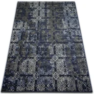 Dywany - Dywan DYWANY ŁUSZCZÓW Drop Jasmine 453, dark blue, 133x190 cm - miniaturka - grafika 1