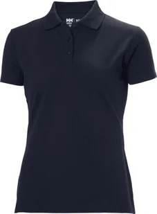 Helly Hansen Women's T-shirt HELLY HANSEN Manchester Polo, black S - Koszulki i topy damskie - miniaturka - grafika 1