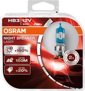 Żarówki samochodowe - Żarówki OSRAM HB3 Night Breaker Laser +150% (2 sztuki) - miniaturka - grafika 1