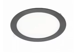 Oprawa downlight LED wpuszczana okrągła 19W b.neutralna 4000K (1520lm) ORIS PLUS czarna Ø22,5 IP20 GTV (20) - Oprawy, klosze i abażury - miniaturka - grafika 1