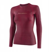 Koszulki i topy damskie - LS1594W Koszulka damska 3D PRO z długim rękawem fuksjowy L - miniaturka - grafika 1