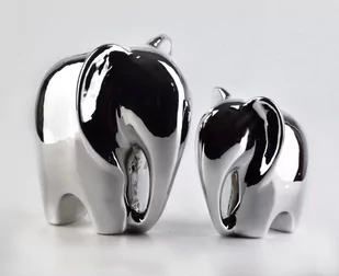 Lumarko Figura Słoń 12x9,5xh12cm - Figurki dekoracyjne - miniaturka - grafika 3