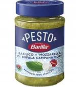 Sosy w słoikach - Barilla Pesto Bazylia z Mozzarellą (190 g) - miniaturka - grafika 1