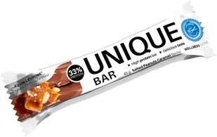 Baton proteinowy Kevin Levrone Unique Bar 45 g Salted Peanuts Caramel (5901764782186) - Odżywki białkowe - miniaturka - grafika 1