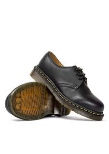 Półbuty męskie - Półbuty Dr. Martens 1461 Black Nappa (11838001) - grafika 1