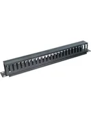 Szafy rack - Alantec Organizator kabli 1U 19&quot z pokrywą maskującą PK008 PK008 - miniaturka - grafika 1