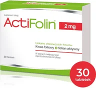 Witaminy i minerały - Polski Lek ActiFolin 2 mg, 30 tabletek, 3550861 - miniaturka - grafika 1