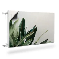 Dekoracje domu - Mata MAGNETYCZNA Na Grzejnik Rośliny Liście Beton 90cm x 60cm - miniaturka - grafika 1