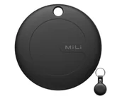 Lokalizatory GPS - MiLi MiTag APL czarny + czarne etui - miniaturka - grafika 1