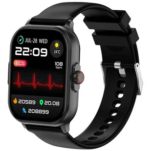 COLMI C63 Czarny - Smartwatch - miniaturka - grafika 1
