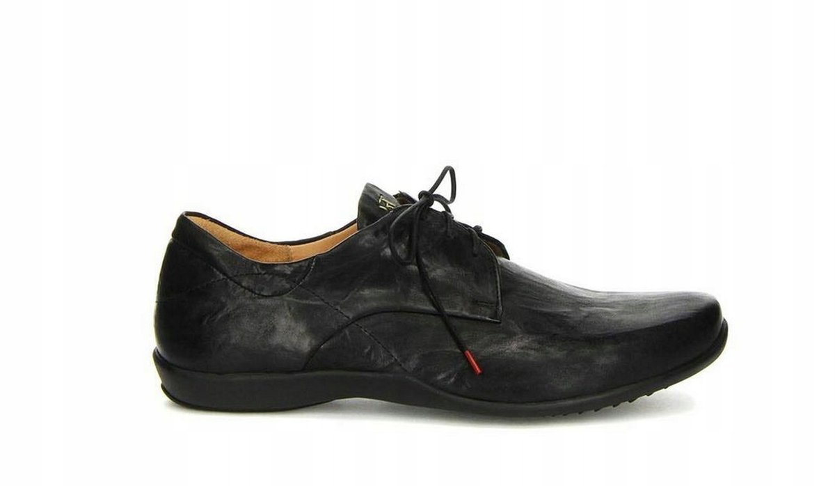 THINK MĘSKIE SKÓRZANE PÓŁBUTY CZARNE 41 1S3I