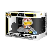 Figurki dla dzieci - Funko Pop! Figurka Kolekcjonerska, Star Wars, Luke In T-47 Airspeeder, Exclusive - miniaturka - grafika 1