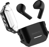 Słuchawki - Słuchawki Bluetooth ANC Somostel czarne - miniaturka - grafika 1