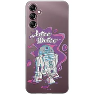 Etui i futerały do telefonów - ERT GROUP etui na telefon Samsung A14 4G/5G, case oryginalny i oficjalnie licencjonowany przez Star Wars, wzór R2D2 002, optymalnie dopasowane, plecki z TPU częściowo przeźroczyste - miniaturka - grafika 1