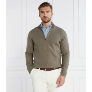 Oscar Jacobson Sweter patton | Regular Fit | z dodatkiem wełny i kaszmiru - Swetry męskie - miniaturka - grafika 1