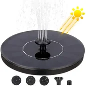 Fontanny ogrodowe - 4IQ Fontanna solarna Lotos śr. 160 mm - miniaturka - grafika 1