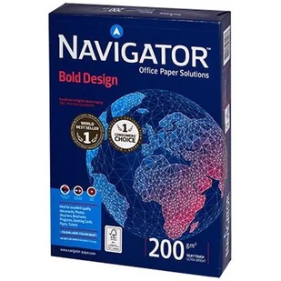 Igepa Papier xero Bold Design 200g 169CIE 150arkuszy - Papier do drukarek - miniaturka - grafika 1
