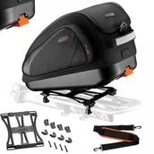 Sakwy rowerowe - IBERA Sakwa rowerowa Ibera PAKRAK MULTIMOUNT BAG 1-komorowa IB-BA18 SAI118 - miniaturka - grafika 1