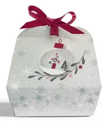 Oświetlenie świąteczne - Snow Globe Wonderland - Zestaw 3 Wosków - Snow Globe Wonderland - Snowflake Kisses - Peppermint Pinwheels - miniaturka - grafika 1