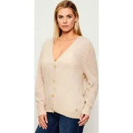 Swetry damskie - GUESS Kardigan + top IZABELLA | z dodatkiem wełny - miniaturka - grafika 1