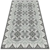 Dywany zewnętrzne - Piękny dywan zewnętrzny Geometryczna abstrakcja 100x150 cm - miniaturka - grafika 1