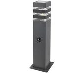 Lampy ogrodowe - Rabalux 77026 - Lampa zewnętrzna z czujnikiem ANKARA 1xE27/12W/230V IP44 - miniaturka - grafika 1