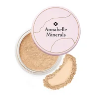 Podkłady do twarzy - Annabelle Minerals, podkład mineralny rozświetlający, 4g, Golden Sand - miniaturka - grafika 1