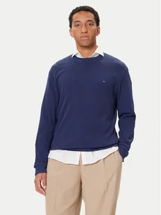 Tommy Hilfiger Bluza UM0UM03620 Niebieski Regular Fit - Bluzy męskie - miniaturka - grafika 1