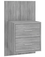 Szafki do salonu - Wisząca szafka nocna w kolorze szary dąb sonoma T0-G29 - miniaturka - grafika 1