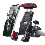 Uchwyty samochodowe do telefonów - Joyroom Universal Bike Bicycle Phone Holder Motorcycle Handlebar Black (JR-ZS264) - miniaturka - grafika 1