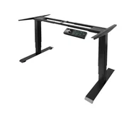 Biurka gamingowe - Spacetronik Stelaż SPE-231OB czarny z wyświetlaczem - szybka bezpieczna dostawa i możliwość zwrotu do 15 dni - miniaturka - grafika 1