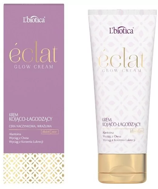 Lbiotica Eclat Glow krem kojąco-łagodzący 50 ml