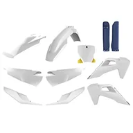 Części motocyklowe - POLISPORT 91098 - Zestaw plastikowych replik Polisport MX dla tych, którzy szukają jakości OEM do motocykli Husqvarna w kolorze OEM - miniaturka - grafika 1