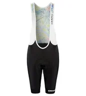Spodenki damskie - Craft ADV ENDUR BIB Shorts W Spodenki Szorty White/Multi XXL - miniaturka - grafika 1