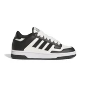 Sneakersy damskie - Dziecięce Sneakersy ADIDAS RAPID COURT LOW J JR0166 – Czarny - miniaturka - grafika 1