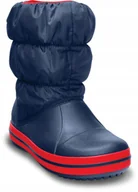 Śniegowce damskie - Crocs Dziecięce Buty Zimowe Śniegowce Winter Puff Boot 211057 Boot 22-23 - miniaturka - grafika 1