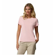 Koszulki sportowe damskie - Koszulka damska Columbia Zero Rules™ Light Short sleeve Crew Rozmiar: S / Kolor: różowy - miniaturka - grafika 1