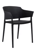 Krzesła - King Home Krzesło BIG BACK czarne - miniaturka - grafika 1