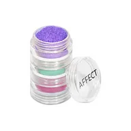 Cienie do powiek - Affect, Charmy Pigment, pigment w zestawie, 3x2g N-0006 Rio Carnival - miniaturka - grafika 1