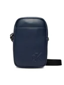 Nerki - Calvin Klein Saszetka Bold Ck Slim Reporter LV04D3279G Granatowy - miniaturka - grafika 1