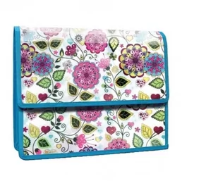 Panta Plast  Teczka z klapką na rzepy A4 Flowers - Artykuły biurowe - miniaturka - grafika 1