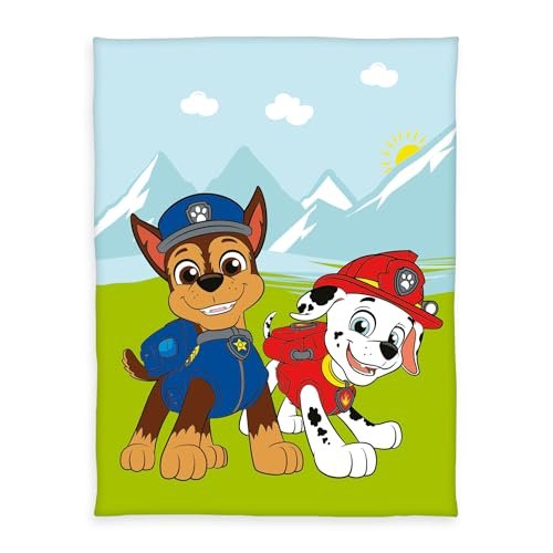 Herding Psi Patrol koc polarowy, 130 x 170 cm, 100% poliester