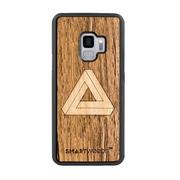 Etui i futerały do telefonów - Samsung SmartWoods SmartWoods Case Etui Drewniane Triangle Galaxy S9 17280-uniw - miniaturka - grafika 1