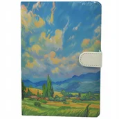 Szkolne artykuły papiernicze - ZESZYT W LINIE NOTES ARTYSTYCZNE OBRAZY NOTATNIK TWARDA OKŁADKA A5 - miniaturka - grafika 1