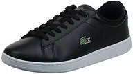 Trampki męskie - Lacoste Męskie trampki 41sma0002, Blk Wht, 44 EU - miniaturka - grafika 1