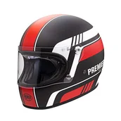 Kaski motocyklowe - PREMIER KASK TROPHY BL 92 BM, CZARNY/CZERWONY/BIAŁY, XS - miniaturka - grafika 1